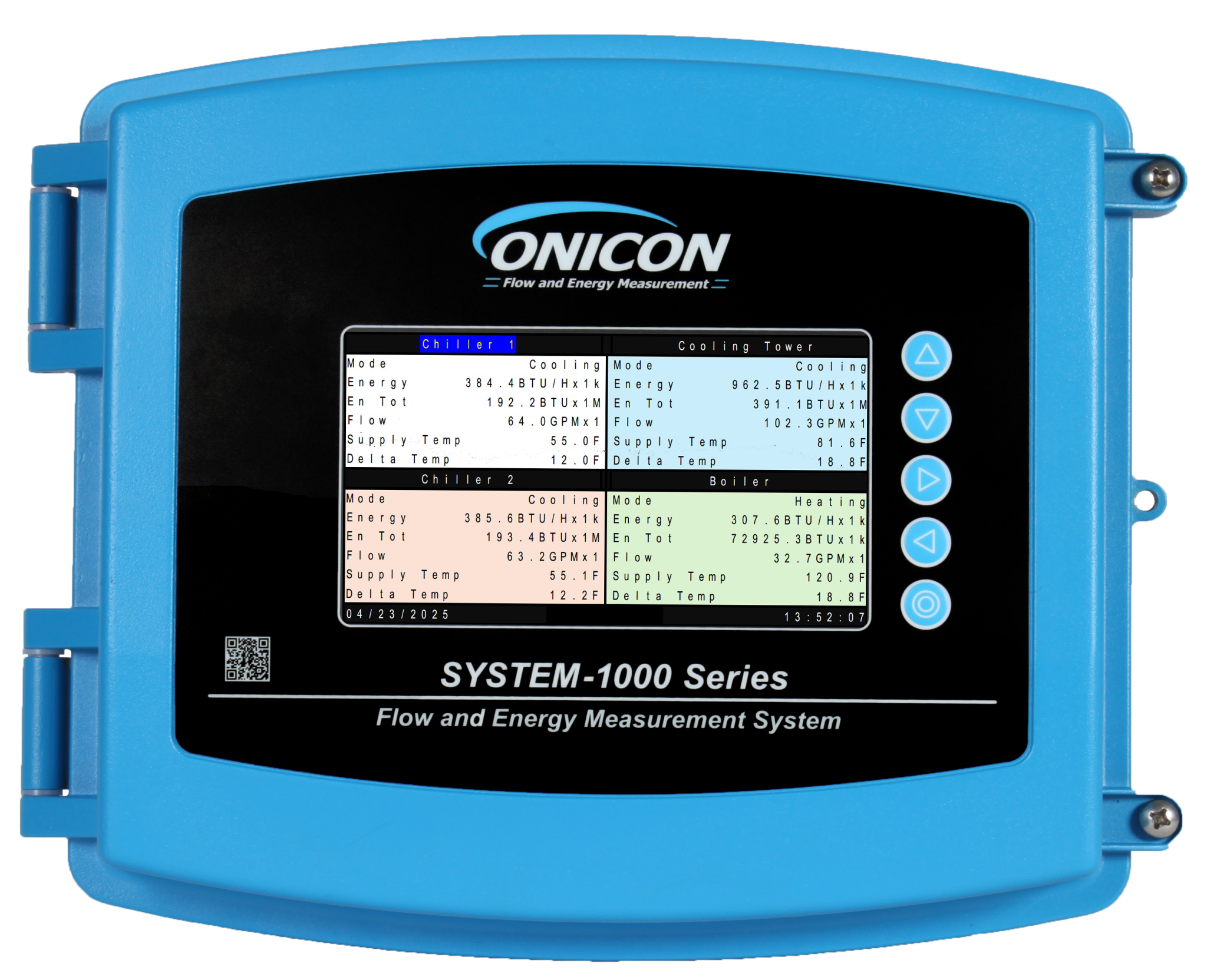 System-1000 flow and energy measurement system transmitter